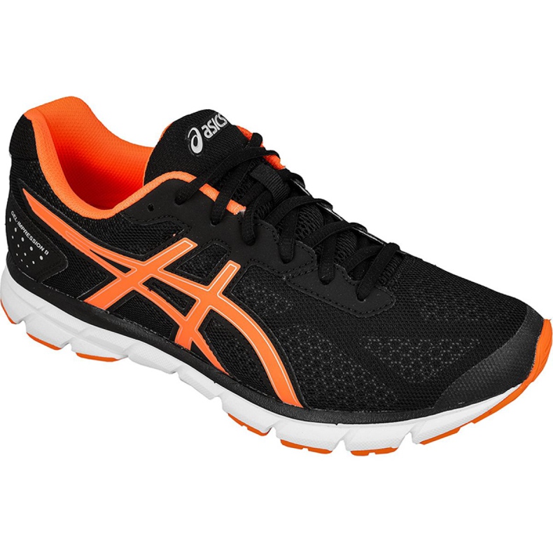 Running shoes Asics Gel-Impression 9 M T6F1N-9030 black orange