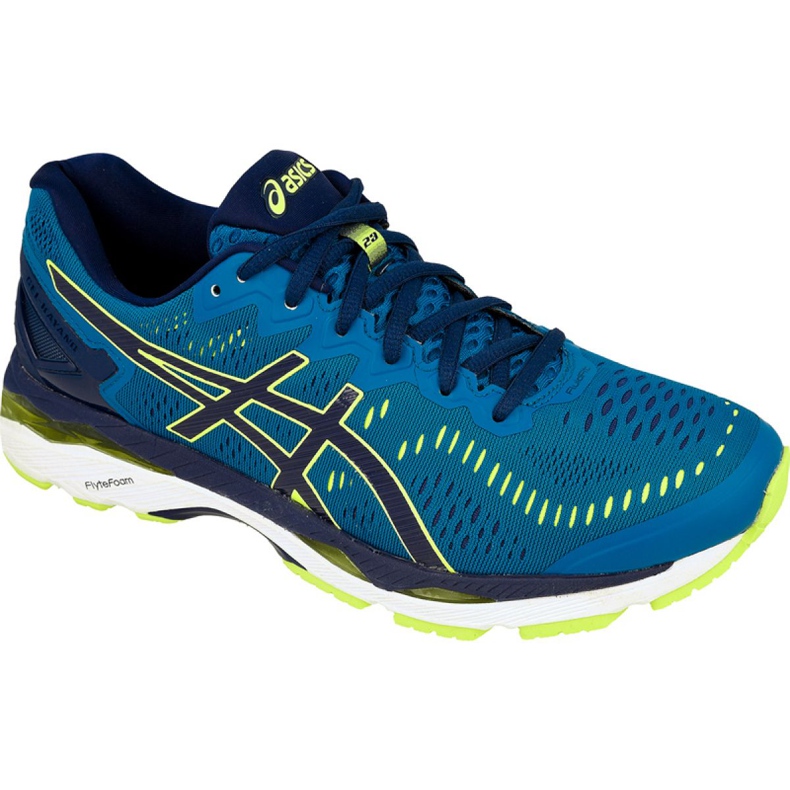 Running shoes Asics Gel-KAYANO 23 M T646N-4907 navy blue blue yellow