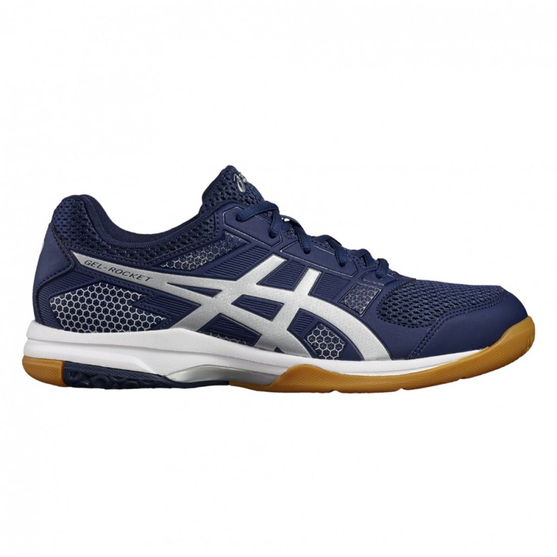 Asics Gel Rocket 8 M B706Y-4993 volleyball shoes navy blue navy blue