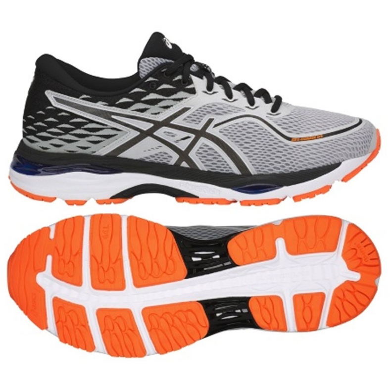 Asics Ascis Gel Cumulus 19 M T7B3N 9601 running shoes black grey