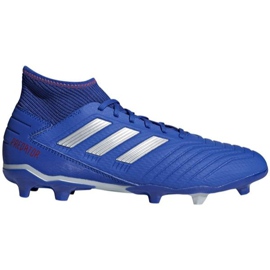 Adidas Predator 19.3 Fg M BB8112 football boots multicolored blue Adidas Predator 19.3 Fg M BB8112 football boots multicolored blue