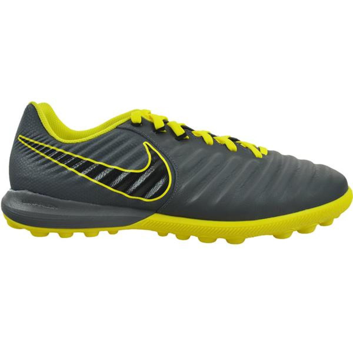 Football boots Nike Tiempo Lunar Legend X7 Pro Tf M AH7249-070 black grey -  ButyModne.pl