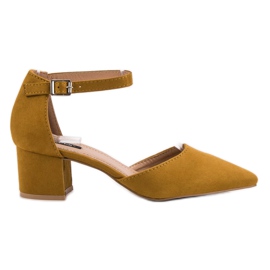 Mustard Pumps In Spitz VICES yellow Mustard Pumps In Spitz VICES yellow