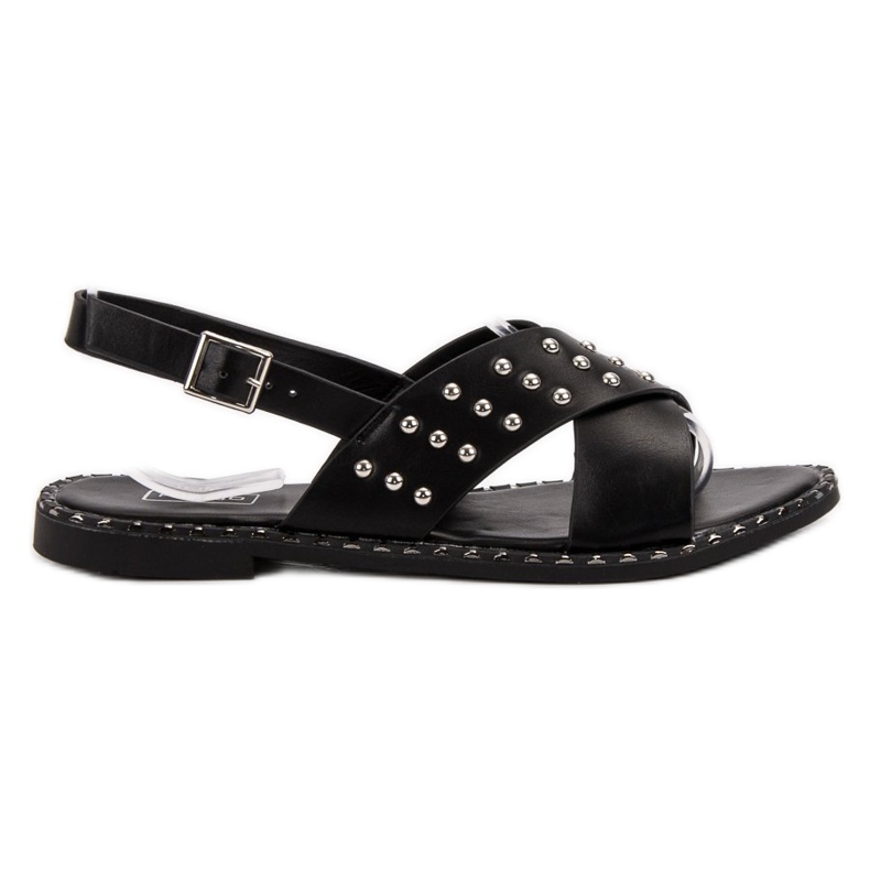 Filippo Fashionable Rock Sandals black