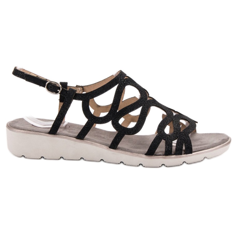 Kylie Fashionable Black Sandals Kylie Fashionable Black Sandals