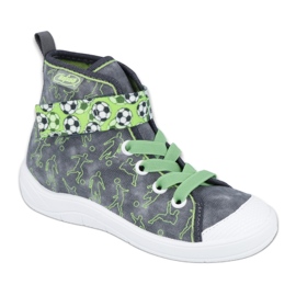 BEFADO S.A. Befado children's sneakers in footballers 268x070 grey BEFADO S.A. Befado children's sneakers in footballers 268x070 grey