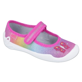 Befado children's shoes 114X335 multicolored pink Befado children's shoes 114X335 multicolored pink