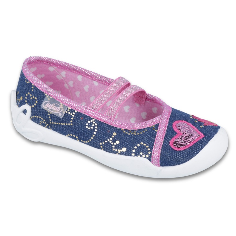 Befado children's shoes 116X247 blue pink Befado children's shoes 116X247 blue pink