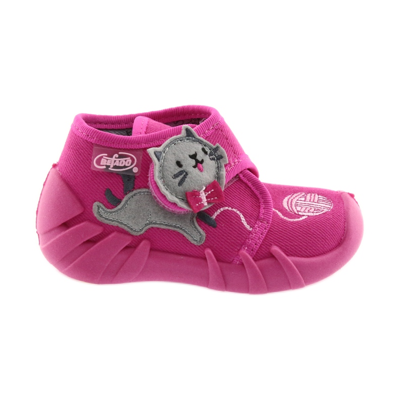 Befado children's shoes 523P013 pink grey