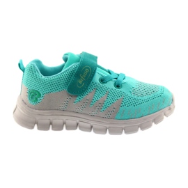 Befado children's shoes up to 23 cm 516X027 grey green Befado children's shoes up to 23 cm 516X027 grey green