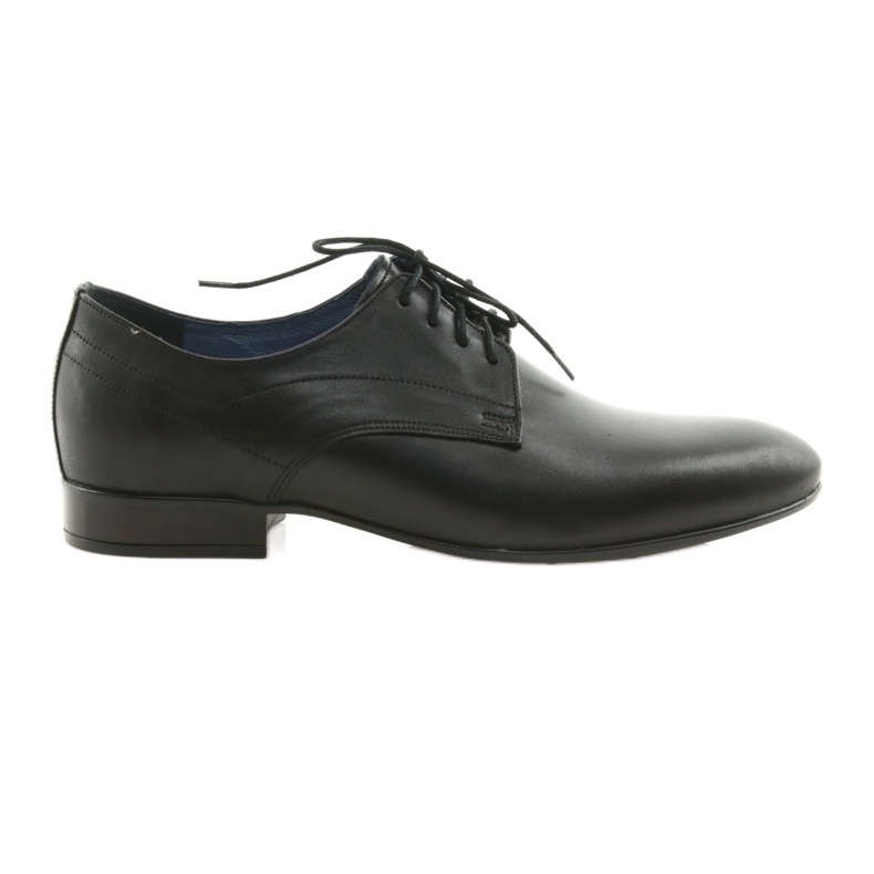Nikopol Black leather shoes 1693