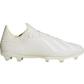 Adidas X 18.2 Fg M DB2181 football boots white white