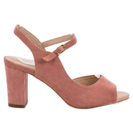 VINCEZA asymmetrical pumps pink VINCEZA asymmetrical pumps pink