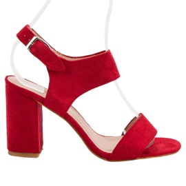 VINCEZA red sandals