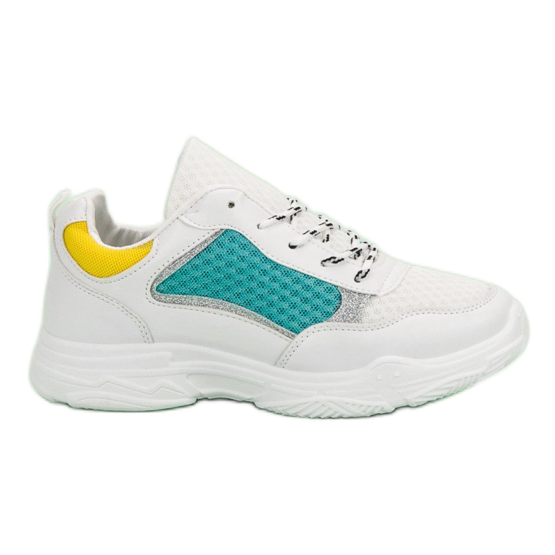 Comfortable Sports Shoes white multicolored