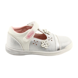 American Club GC20 flower girl ballerinas white grey American Club GC20 flower girl ballerinas white grey