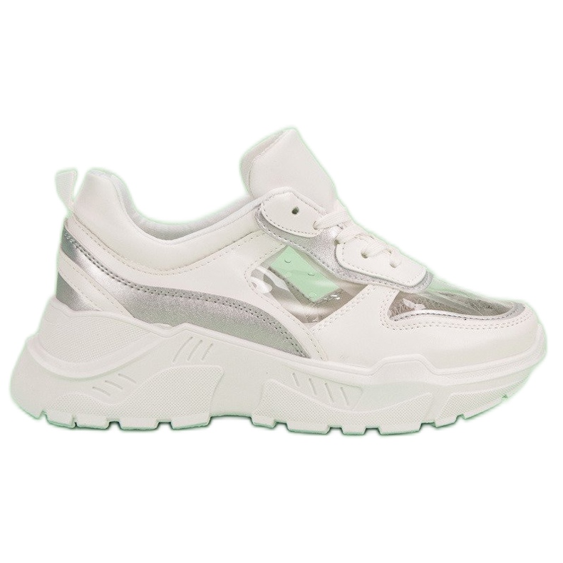 Transparent Sneakers white