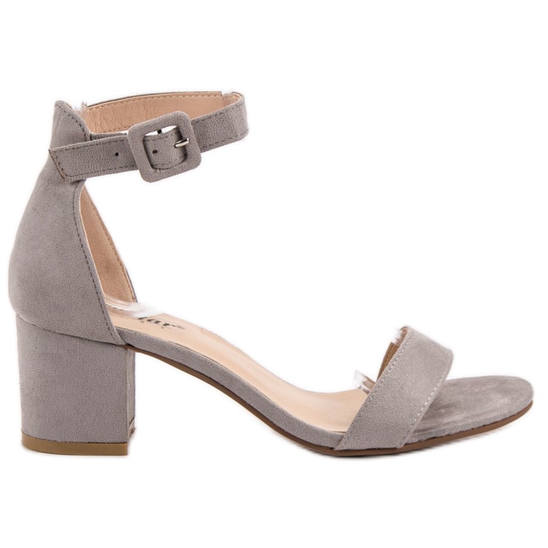 Seastar Gray High Heeled Sandals grey