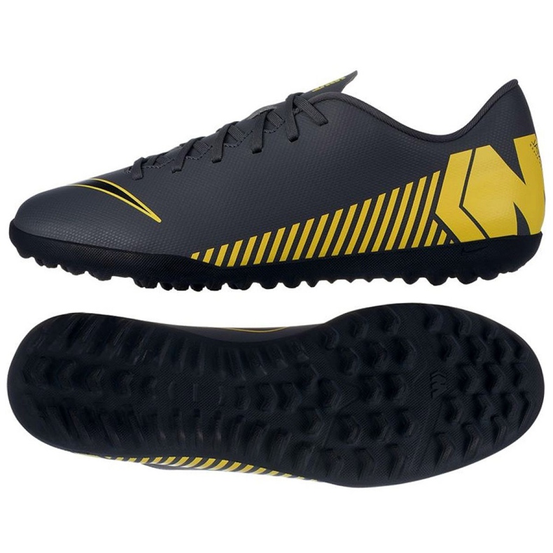 Nike Mercurial Vapor 12 Club Tf M AH7386-070 football shoes multicolored grey