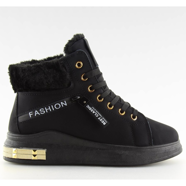 Sneakers warm black W19-25 Black II-GAT