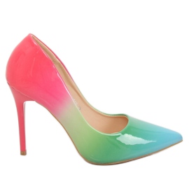 Shuttles multicolored shaded LE065 Rainbow Green Shuttles multicolored shaded LE065 Rainbow Green