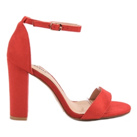 Seastar Sexy Sandals On A Bar red Seastar Sexy Sandals On A Bar red