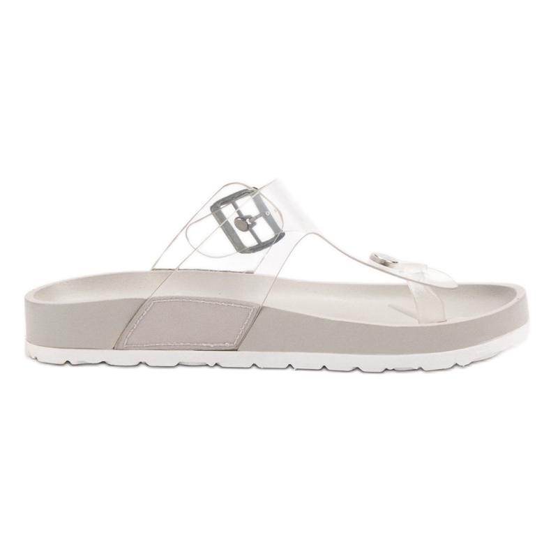 Seastar Transparent flip-flops grey