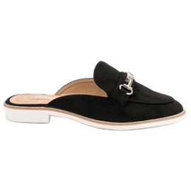 Elegant Women's Slippers black Elegant Women's Slippers black