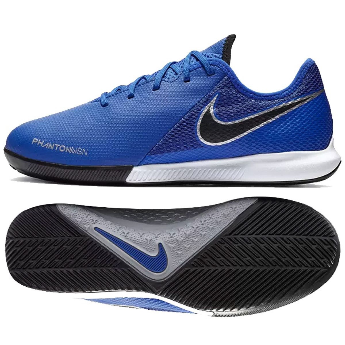 Indoor shoes Nike Phantom Vsn Academy Ic Jr AR4345 400 blue blue
