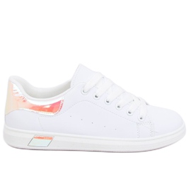 White Holographic Sneakers BL147NEW Champagne