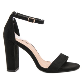 Seastar Sexy Sandals On A Bar black Seastar Sexy Sandals On A Bar black