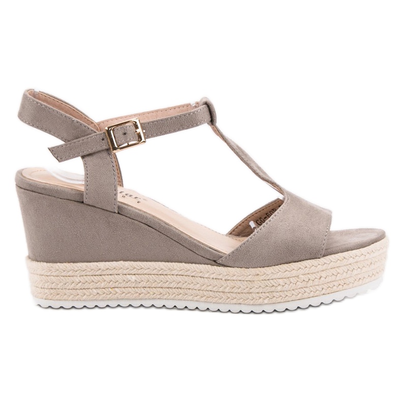 Seastar Gray Espadrilles sandals grey