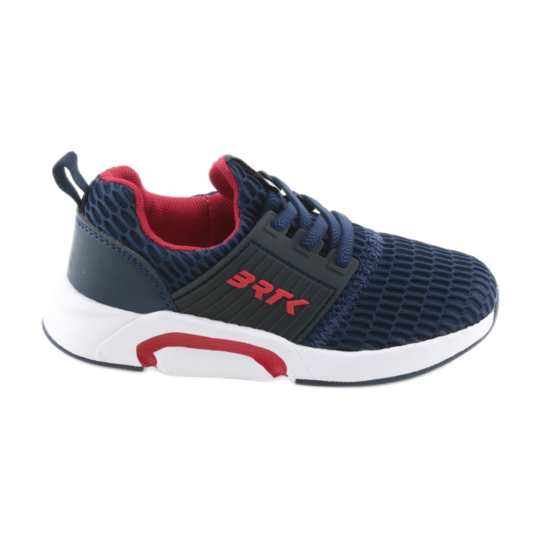 Bartek 58110 Navy blue sports shoes red