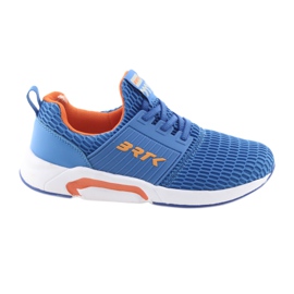 Bartek 55110 Slip-on blue sports shoes orange