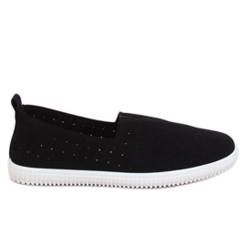 Black women's sneakers NB187P Black