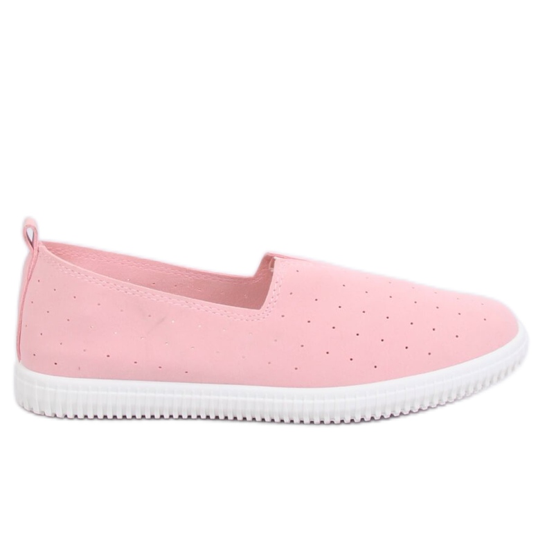 Pink women's pink sneakers NB187P Pink