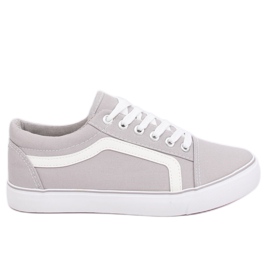 Gray Gray women's sneakers BL117P Gray grey