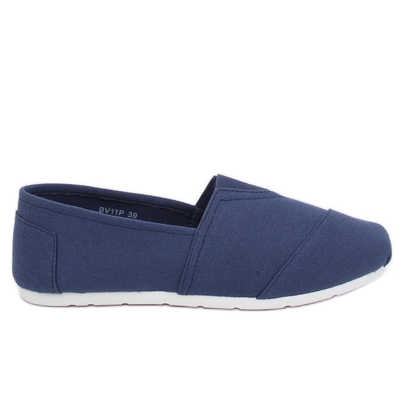 Women's navy blue toms BV11P D.BLUE