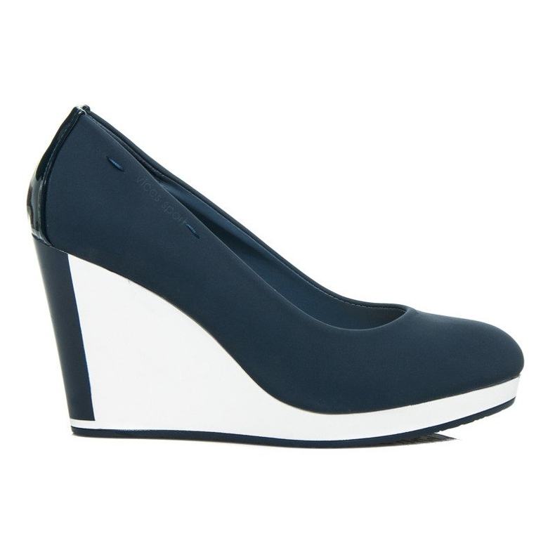 Vices Sports wedge pumps blue