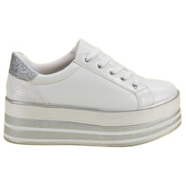 Weide Sneakers On The Platform white