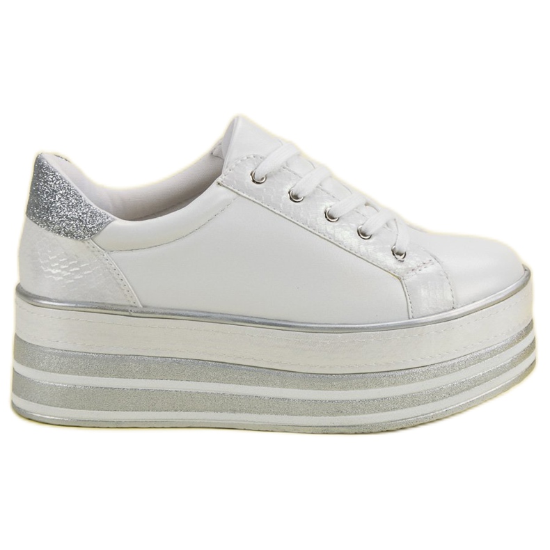 Weide Sneakers On The Platform white