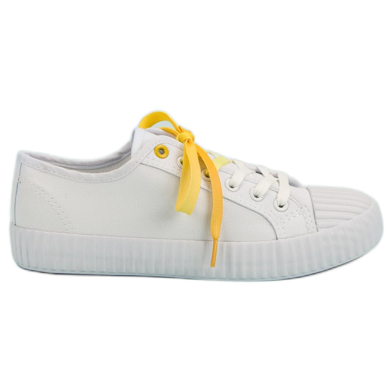 Yes Mile Fashionable White Sneakers
