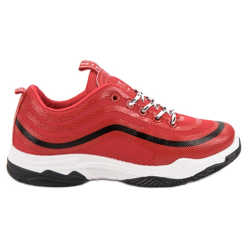 Textile Sport Shoes red