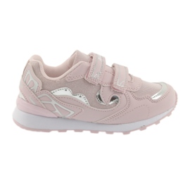 Sports Velcro American Club ES18 powder pink grey