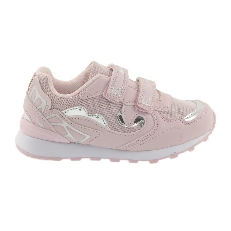 Sports Velcro American Club ES18 powder pink grey