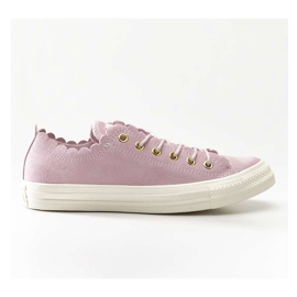 Converse Chuck Taylor All Star Scallop 416 Pink Foam Gold Egret purple