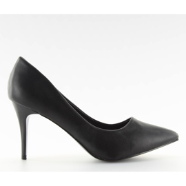 Matte black NF-08p Black II-GAT women's pumps
