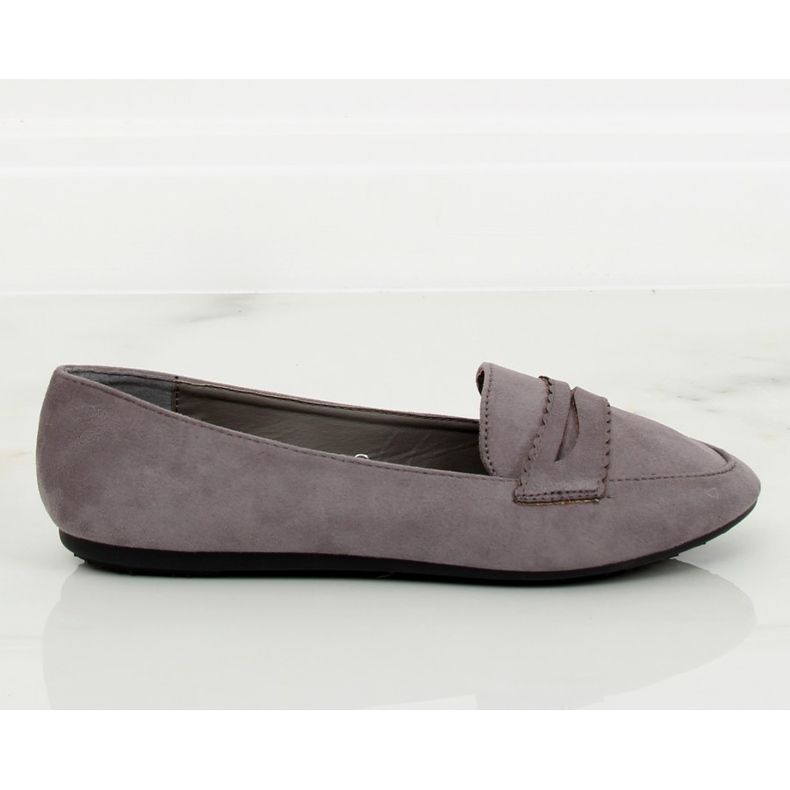 Ballerina loafers gray JM6655Q Gris II-GAT grey