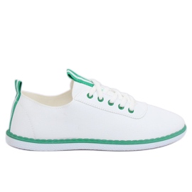 Women's sneakers white and green XJ-2918 Green Women's sneakers white and green XJ-2918 Green