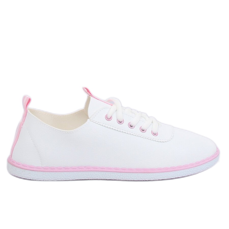 Women's sneakers white and pink XJ-2918 Pink